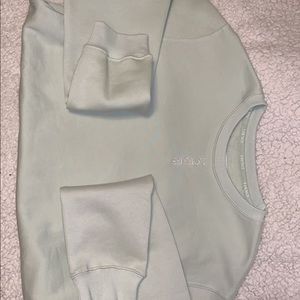 lounge pale green/mint crewneck